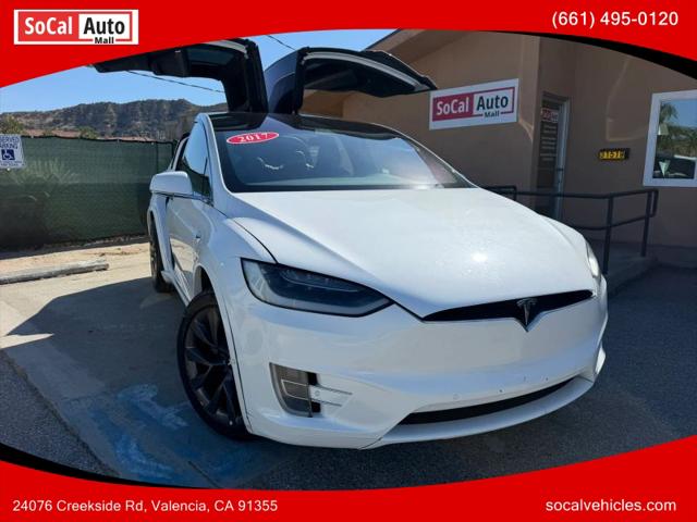 2017 Tesla Model X 75D for sale in Castaic, CA