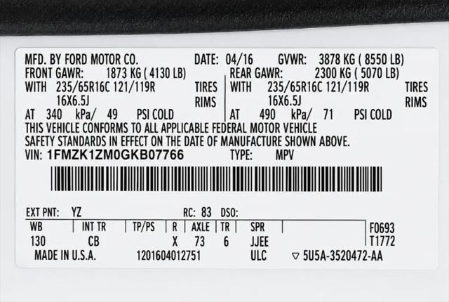 2016 Ford Transit XL