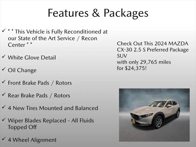 2024 Mazda CX-30 2.5 S Preferred Package