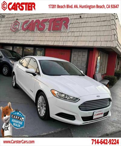 2016 Ford Fusion Hybrid S for sale in Huntington Beach, CA