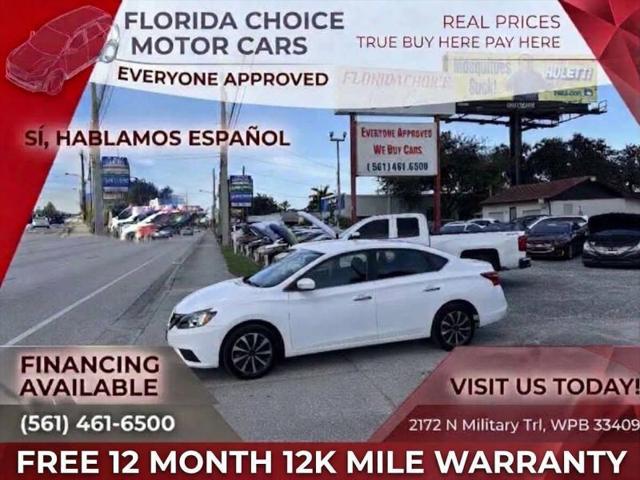 2019 Nissan Sentra S for sale in West Palm Beach, FL