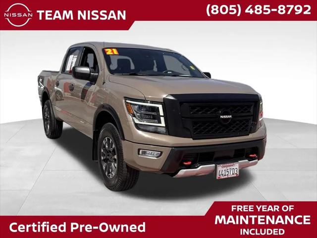 2021 Nissan Titan Crew Cab PRO-4X 4x4 for sale in Oxnard, CA