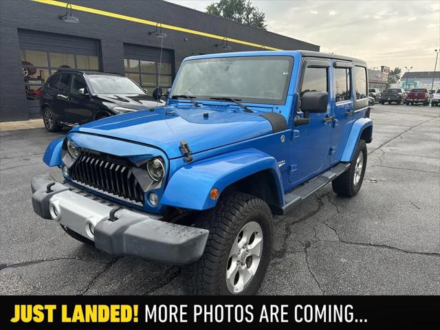 2015 Jeep Wrangler Unlimited Sahara for sale in Merrillville, IN