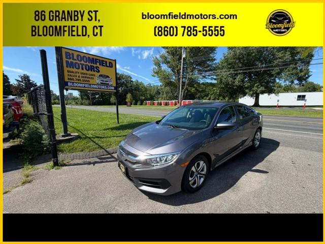 2016 Honda Civic LX for sale in Bloomfield, CT