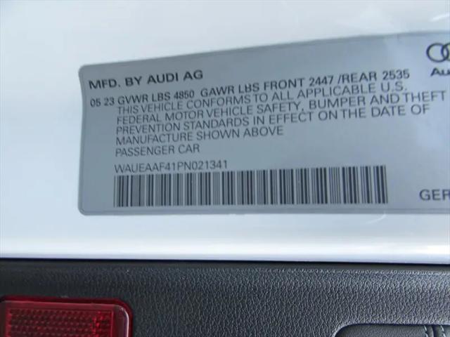 2023 Audi A4 Premium Plus 45 TFSI S line quattro S tronic