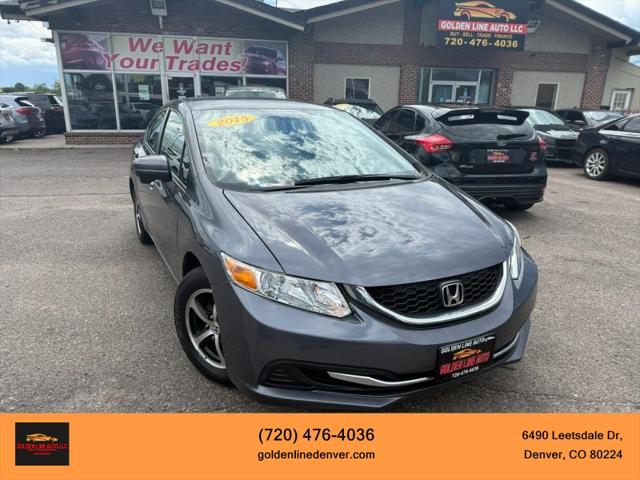 2015 Honda Civic SE for sale in Denver, CO