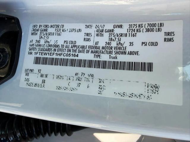 2017 Ford F-150 LARIAT