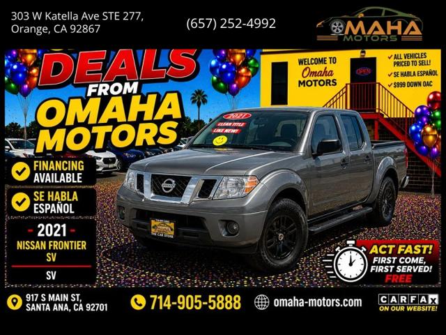 2021 Nissan Frontier Crew Cab SV 4x2 for sale in Orange, CA