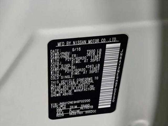 2017 Nissan Armada Platinum