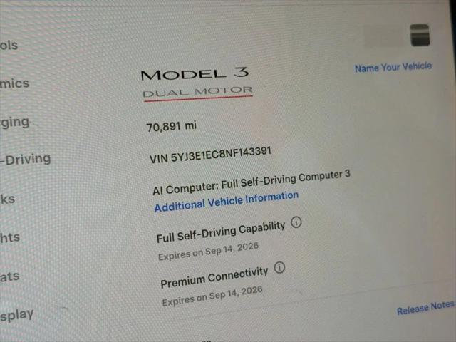 2022 Tesla Model 3 Performance Dual Motor All-Wheel Drive