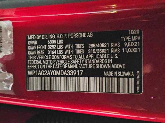 2021 Porsche Cayenne GTS
