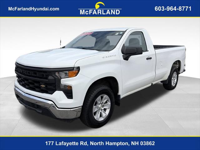 2022 Chevrolet Silverado 1500 2WD Regular Cab Long Bed WT for sale in North Hampton, NH