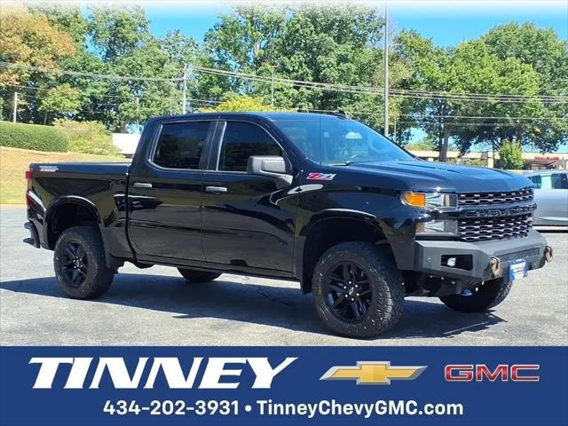 2021 Chevrolet Silverado 1500 4WD Crew Cab Short Bed Custom Trail Boss for sale in Lynchburg, VA