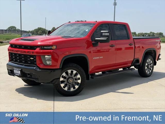 2021 Chevrolet Silverado 2500HD 4WD Crew Cab Standard Bed Custom for sale in Fremont, NE