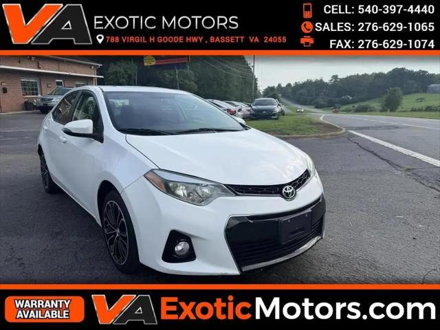 2014 Toyota Corolla S Plus for sale in Bassett, VA