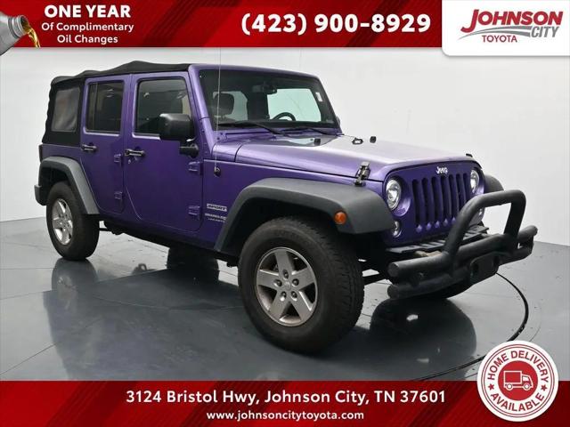 2018 Jeep Wrangler JK Unlimited Sport S 4x4 for sale in Johnson City, TN