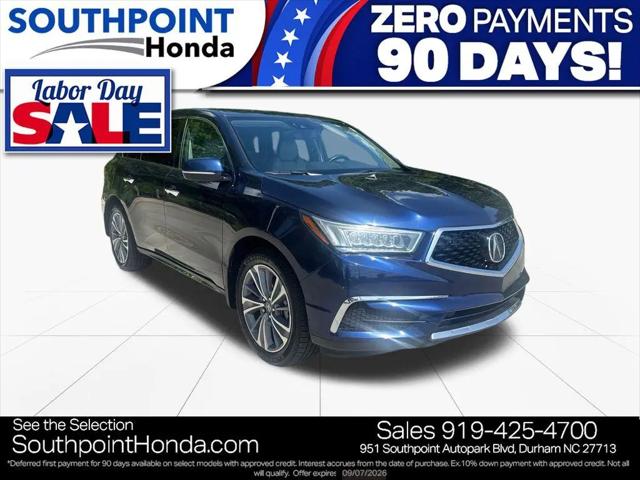 2017 Acura MDX w/Technology Package for sale in Durham, NC