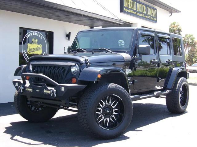 2010 Jeep Wrangler Unlimited Sahara for sale in New Port Richey, FL