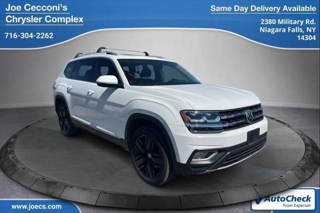 2019 Volkswagen Atlas 3.6L V6 SEL Premium for sale in Niagara Falls, NY