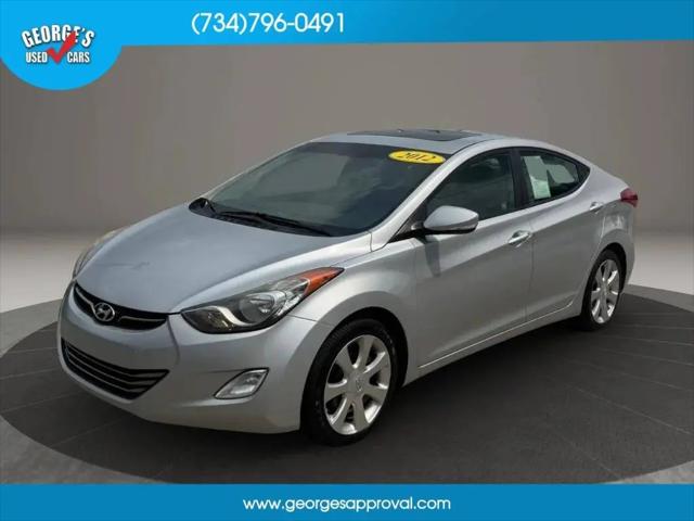 2012 Hyundai Elantra Limited for sale in Brownstown Charter Twp, MI