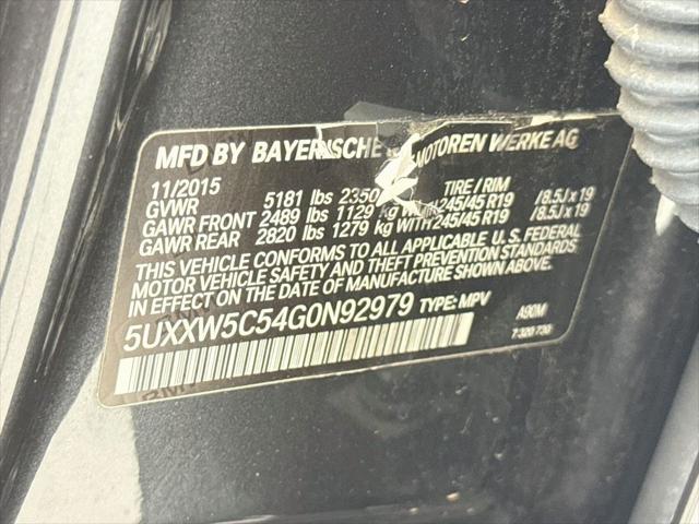 2016 BMW X4 xDrive35i