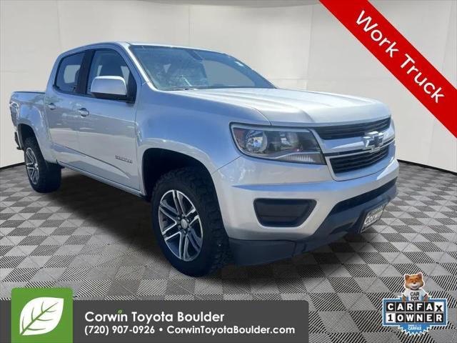 2020 Chevrolet Colorado 4WD Crew Cab Short Box WT for sale in Boulder, CO