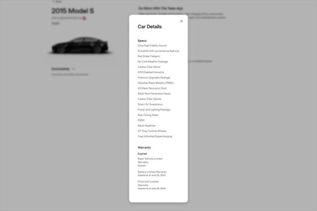 2015 Tesla Model S P85D