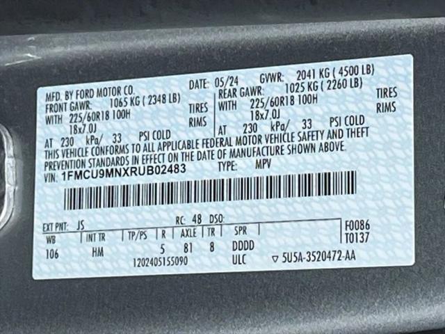 2024 Ford Escape ST-Line