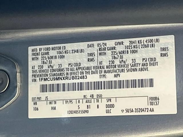 2024 Ford Escape ST-Line