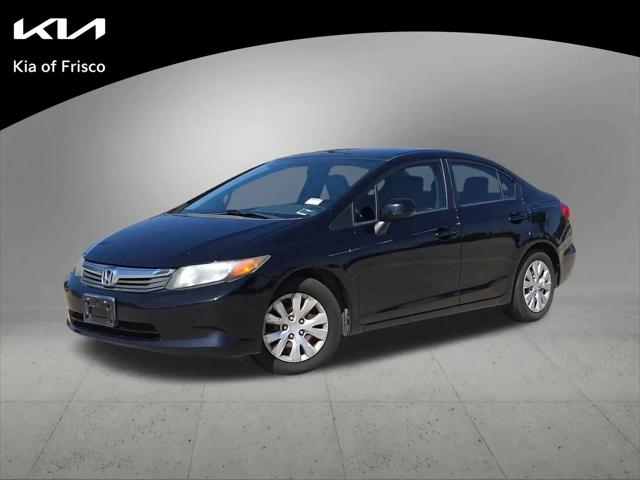 2012 Honda Civic LX for sale in Frisco, TX