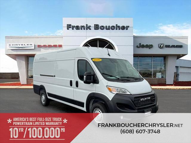 2026 Ram ProMaster Cargo Van Tradesman High Roof 159 WB EXT w/Pass Seat for sale in Janesville, WI