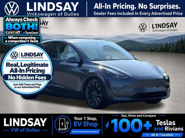 2022 Tesla Model Y Performance Dual Motor All-Wheel Drive for sale in Sterling, VA
