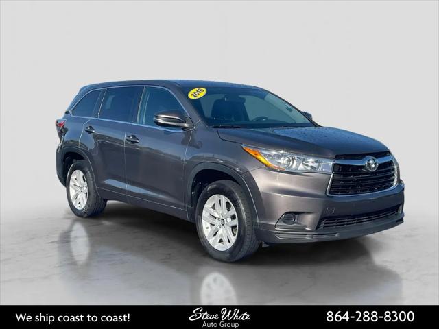 2016 Toyota Highlander LE Plus V6 for sale in Greenville, SC