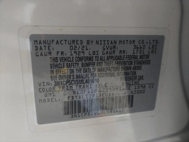 2021 Nissan Kicks SV Xtronic CVT