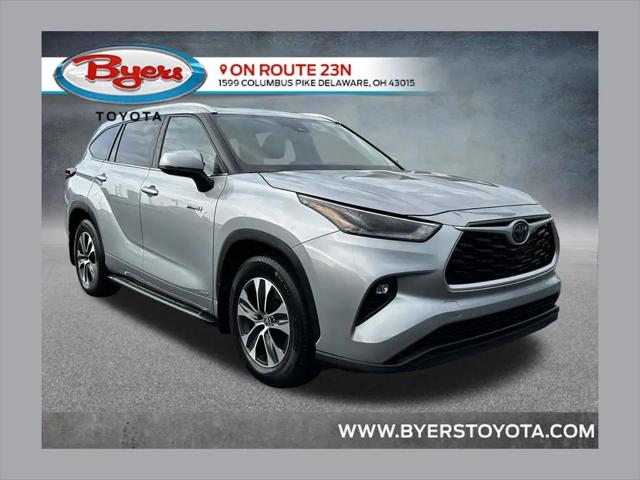 2021 Toyota Highlander Hybrid XLE for sale near Delaware, OH