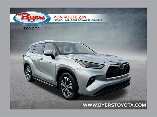 2021 Toyota Highlander Hybrid XLE for sale near Delaware, OH
