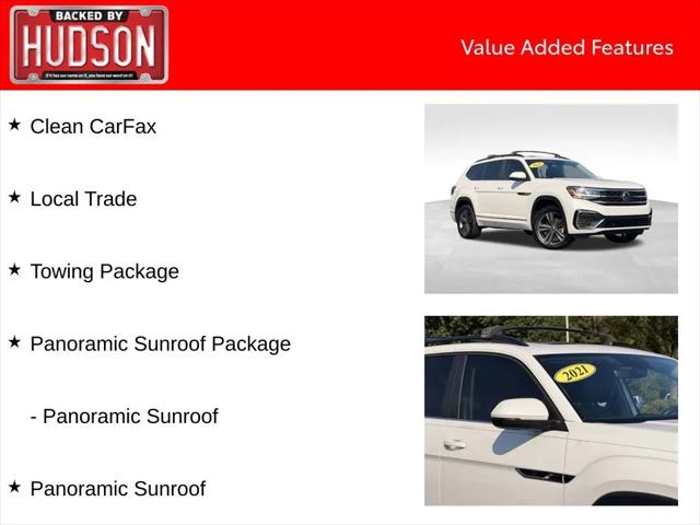 2021 Volkswagen Atlas 3.6L V6 SE w/Technology R-Line