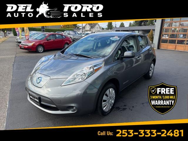 2015 Nissan LEAF S for sale in Auburn, WA