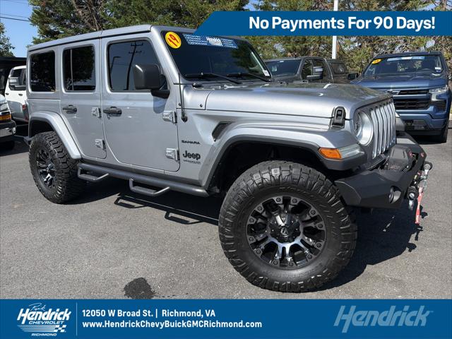 2019 Jeep Wrangler Unlimited Sahara 4x4 for sale in Richmond, VA
