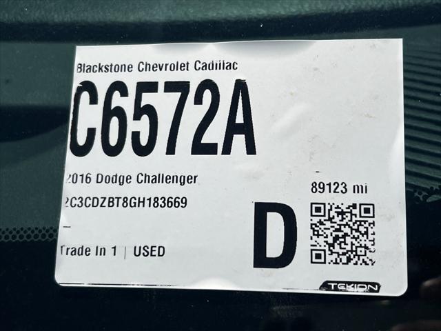2016 Dodge Challenger R/T