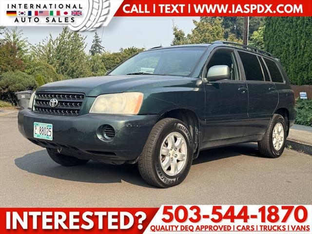 2002 Toyota Highlander V6 for sale in Portland , OR