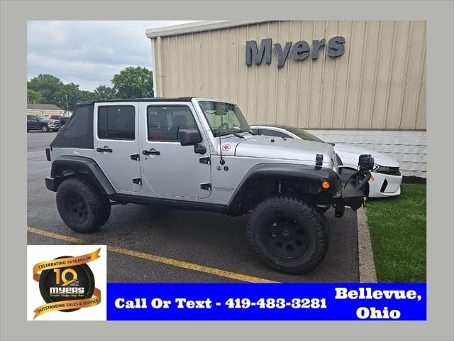 2008 Jeep Wrangler Unlimited Sahara for sale near Bellevue, OH