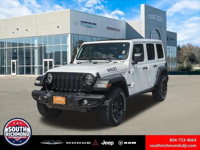 2022 Jeep Wrangler Unlimited Willys 4x4 for sale in Prince George, VA