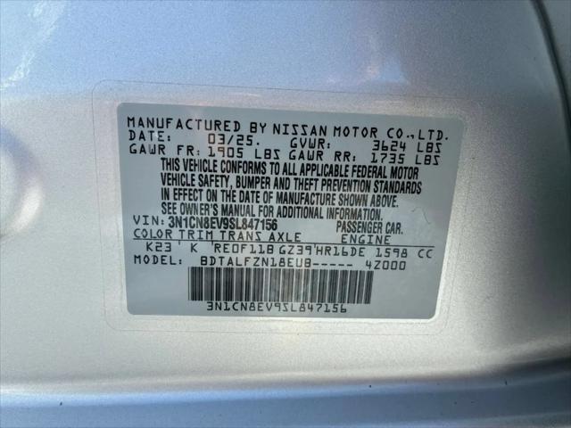2025 Nissan Versa 1.6 SV