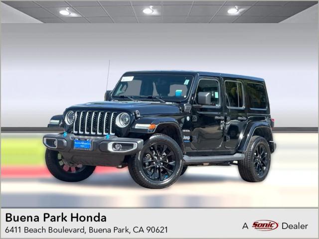 2023 Jeep Wrangler 4xe Sahara 4x4 for sale in Buena Park, CA