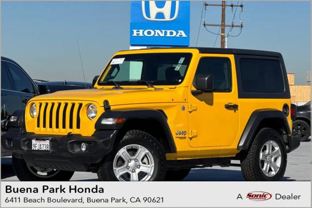 2019 Jeep Wrangler Sport S 4x4 for sale in Buena Park, CA
