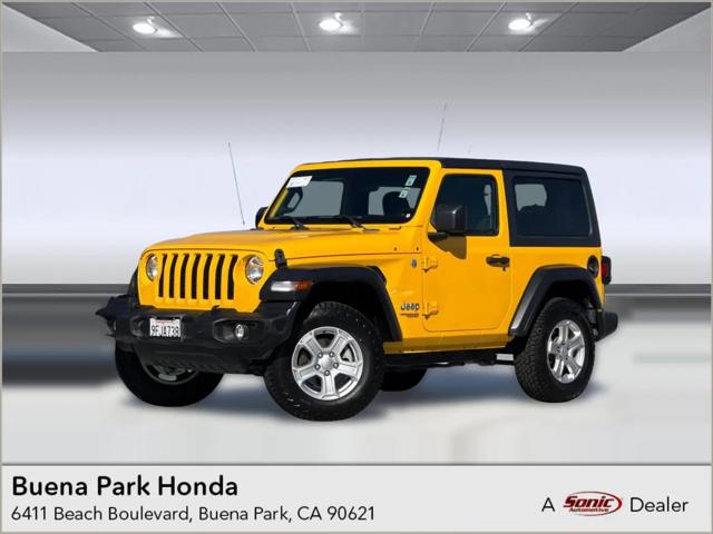 2019 Jeep Wrangler Sport S 4x4 for sale in Buena Park, CA