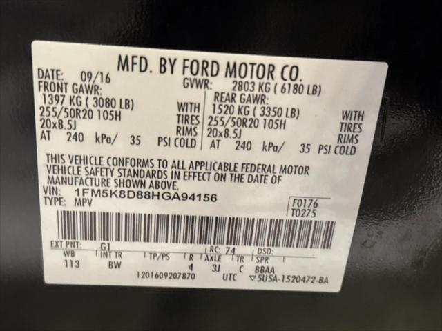 2017 Ford Explorer XLT