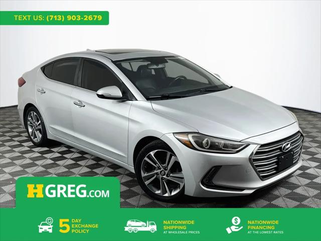 2017 Hyundai Elantra Limited for sale in Houston, TX