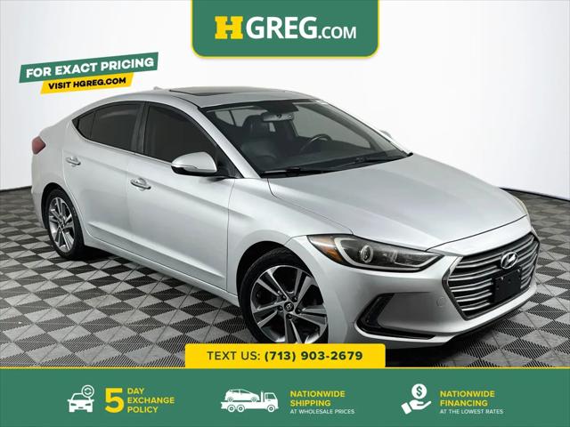 2017 Hyundai Elantra Limited for sale in Houston, TX